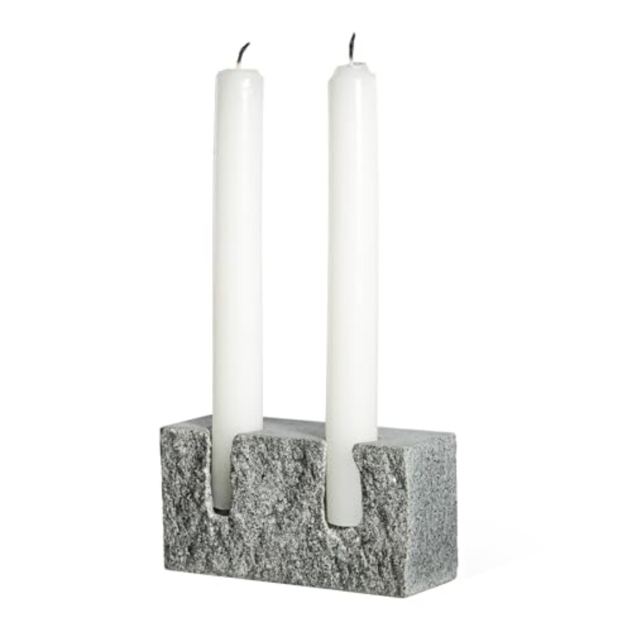 Vintage Collectible Marbles - Marble Candle Holder, 2 Holes Vintage