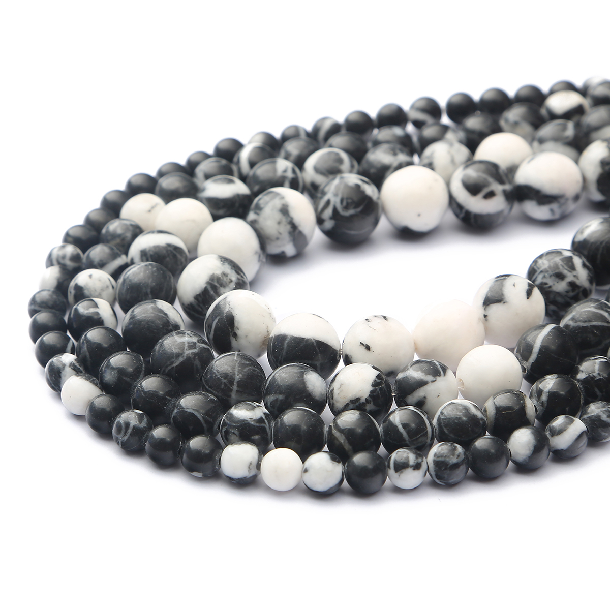 Natural Stone Black And White  - Vintage Collectible Marbles บทวิจารณ์และราคา