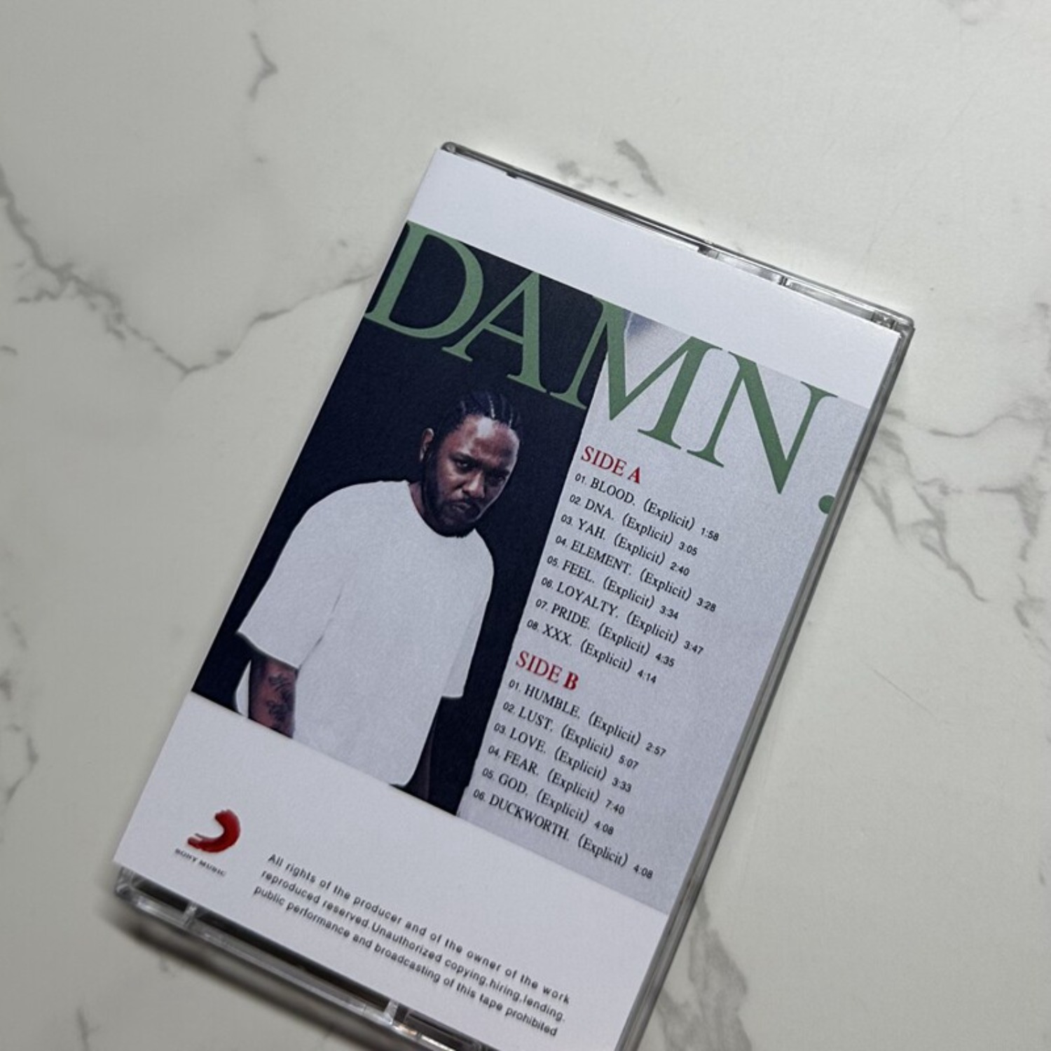 Kendrick Lamar DAMN. Conscious - Vintage And Collectible บทวิจารณ์และราคา