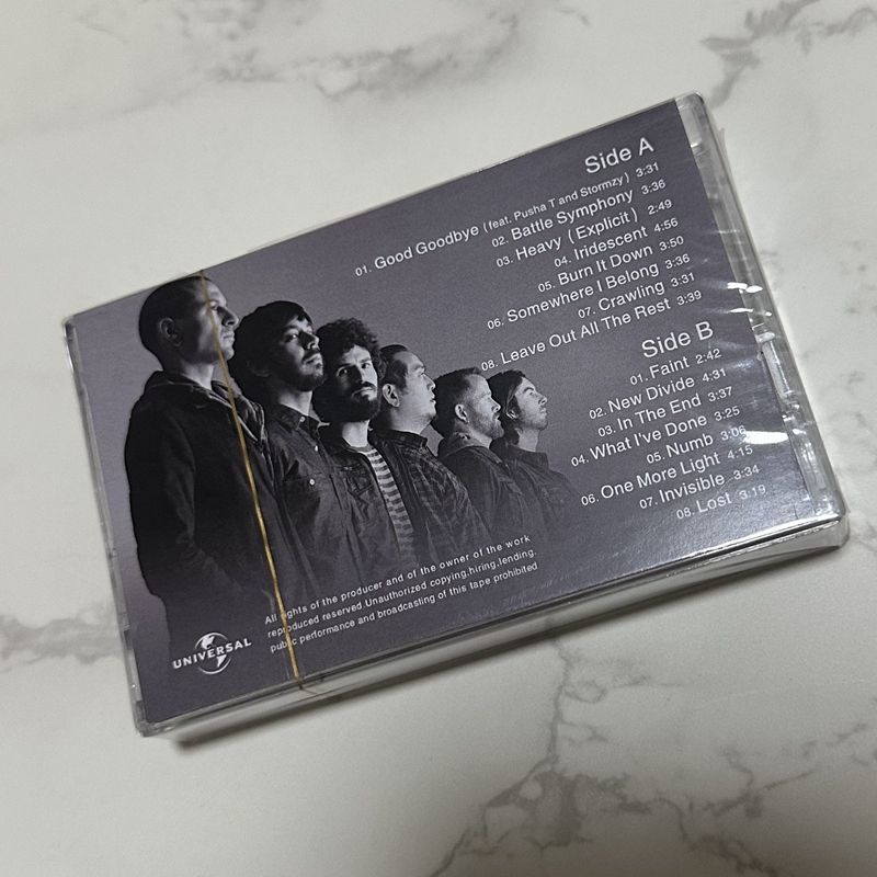 Linkin Park Band Music Cassett - Vintage Collector บทวิจารณ์และราคา