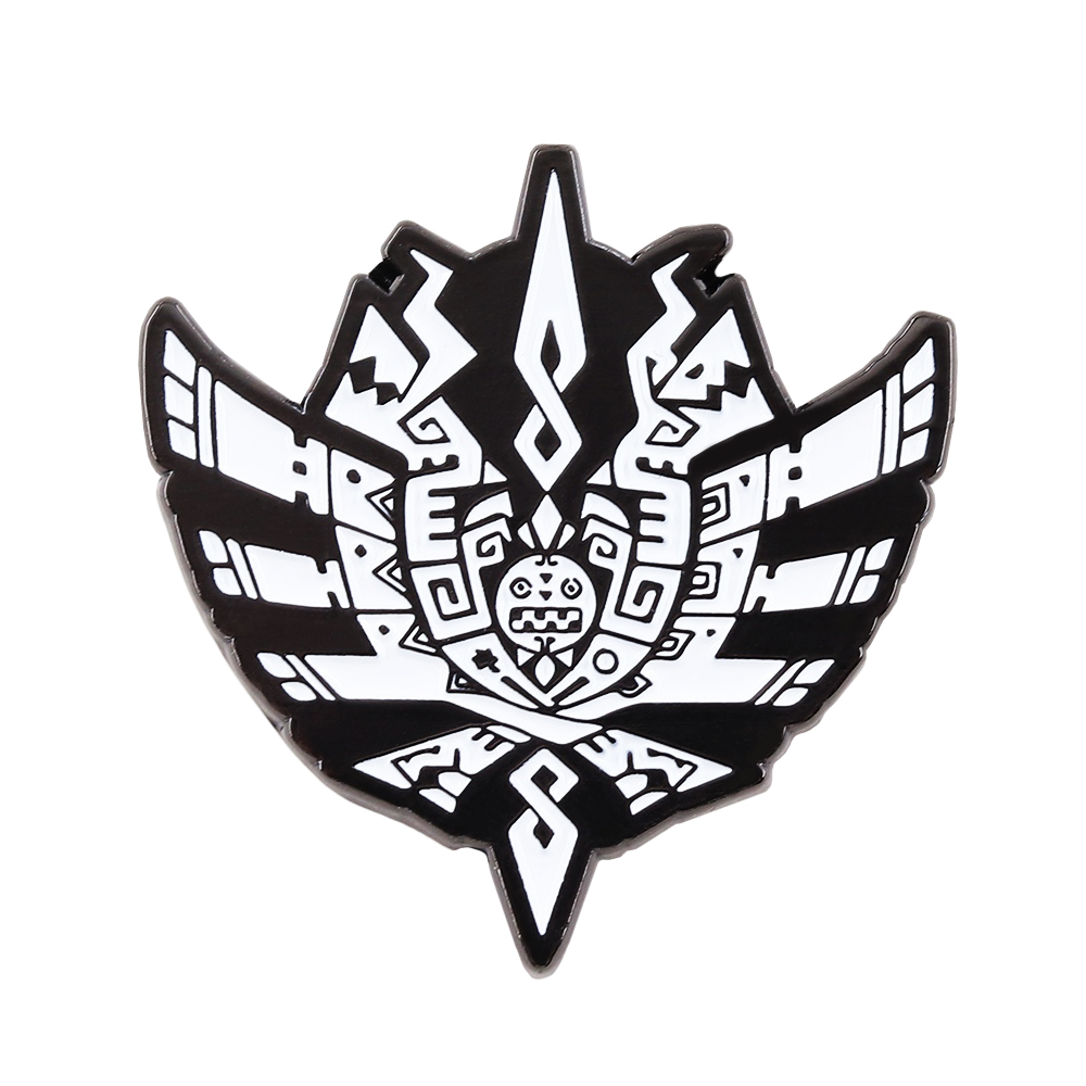MH4 Monster Hunter-4 Logo Badg - Collectible Vintage Brooches บทวิจารณ์และราคา