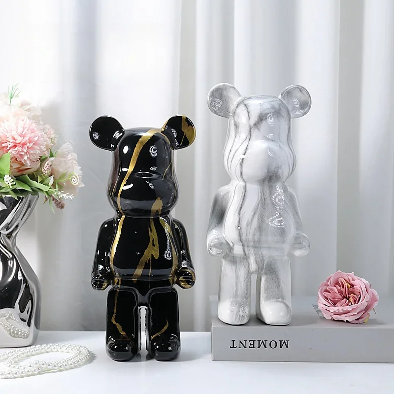 28cm Aesthetic Bear Figure Res - Vintage Collectible Marbles บทวิจารณ์และราคา