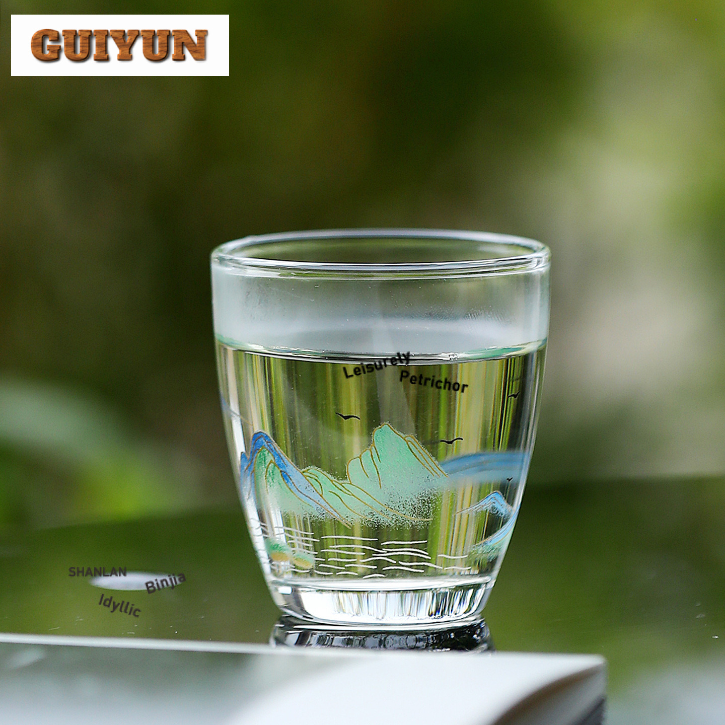 50ml Thickened Glass Teacup Vi - Vintage Collectible Glass บทวิจารณ์และราคา