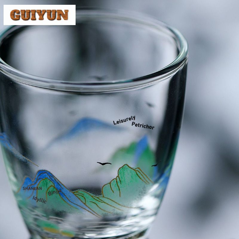 50ml Thickened Glass Teacup Vi - Vintage Collectible Glass บทวิจารณ์และราคา