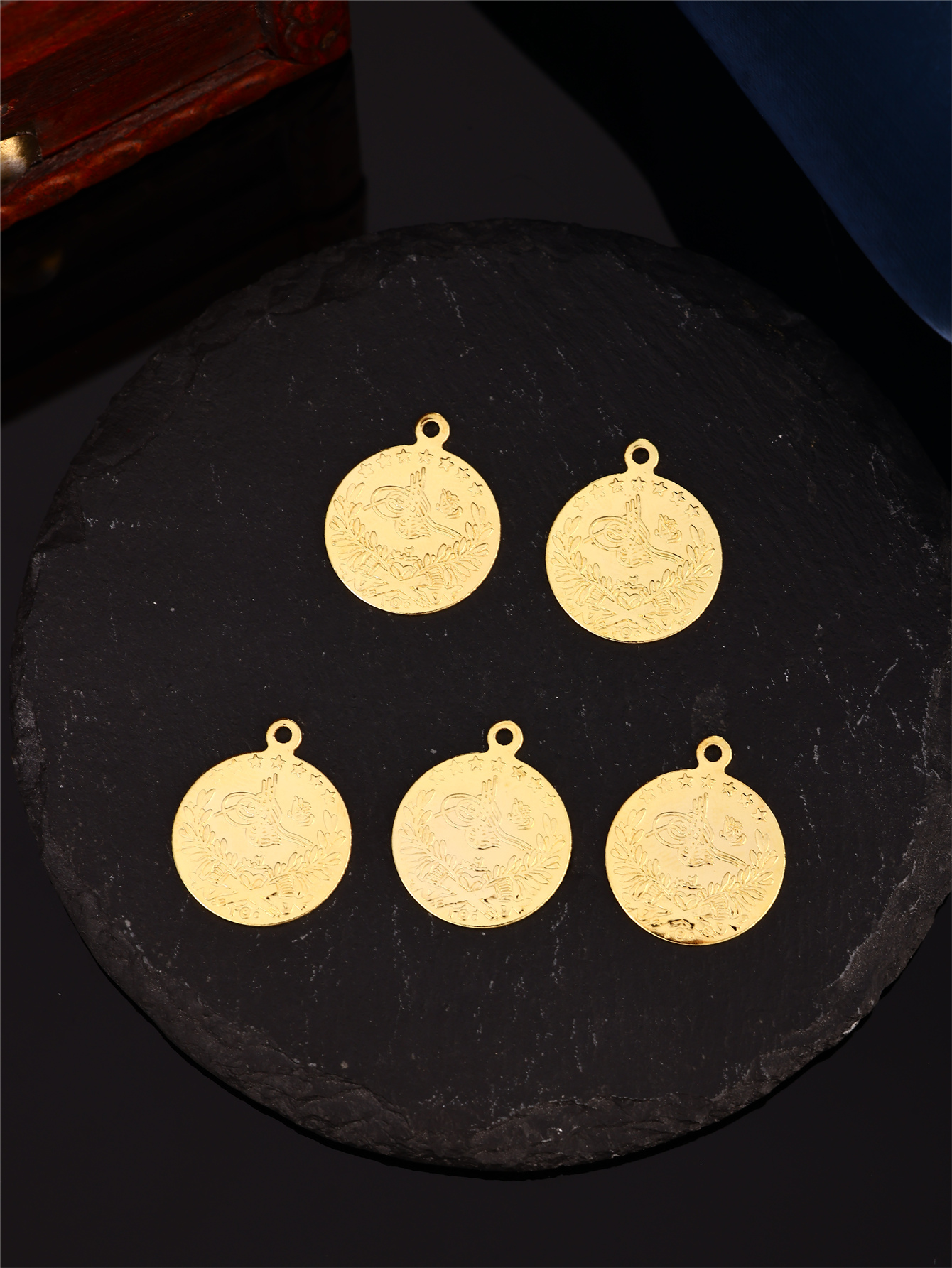 Turkish Ottoman Pattern Coin D - Vintage Collectible Coins บทวิจารณ์และราคา