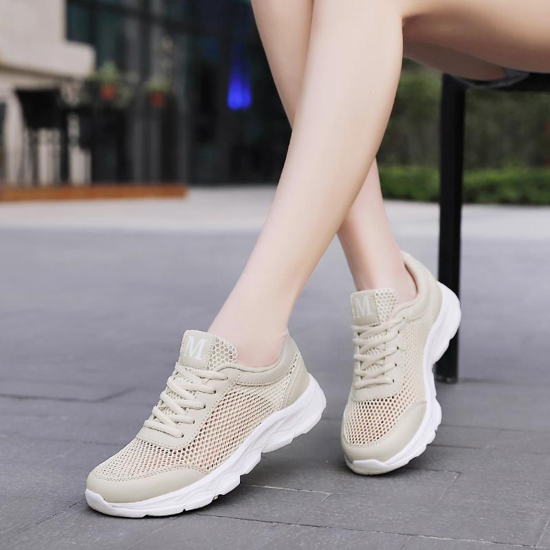 Summer Breathable Sneakers Wom - Most Collectible Vintage Glass บทวิจารณ์และราคา