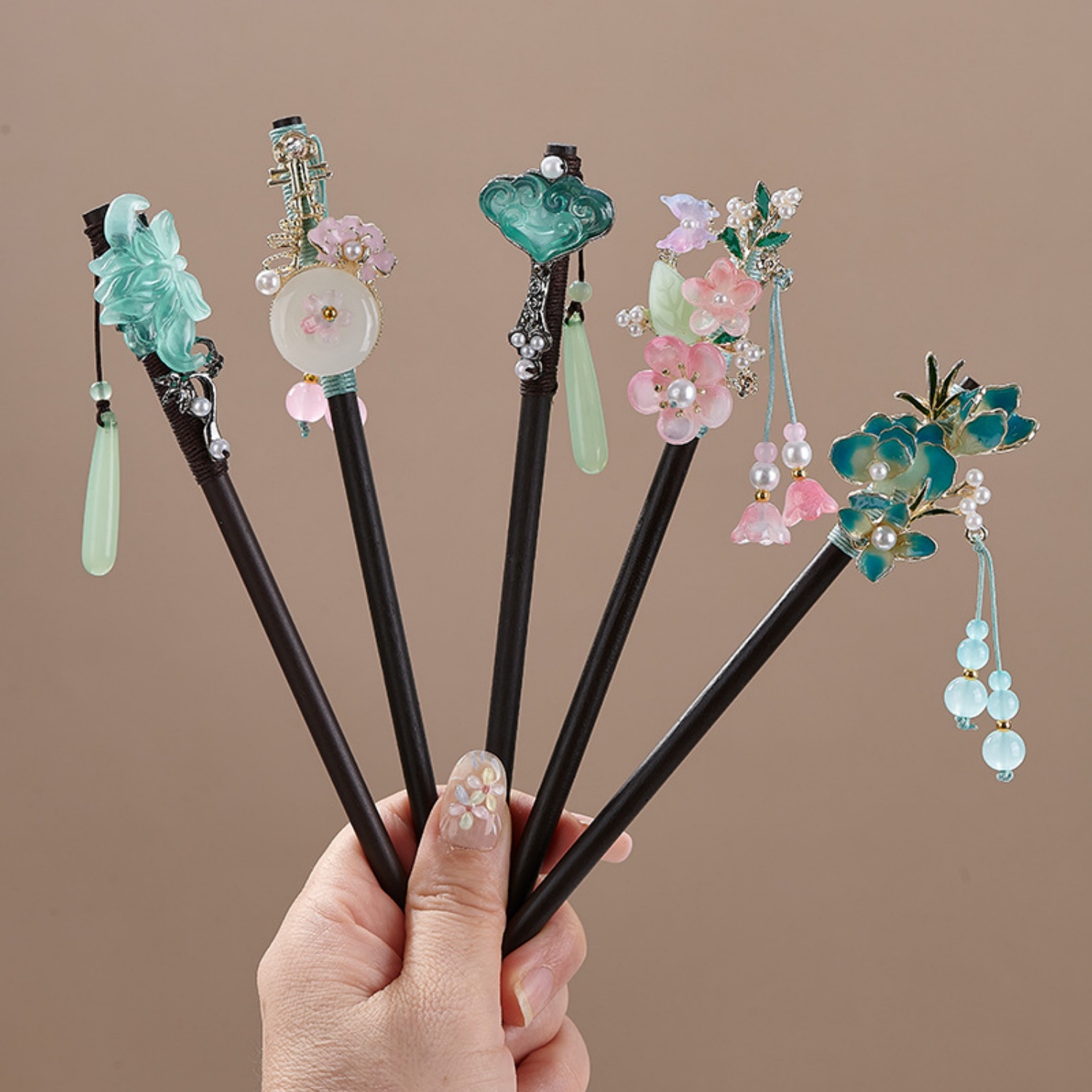 Vintage Flower Hairpin For Wom - Vintage Collector บทวิจารณ์และราคา
