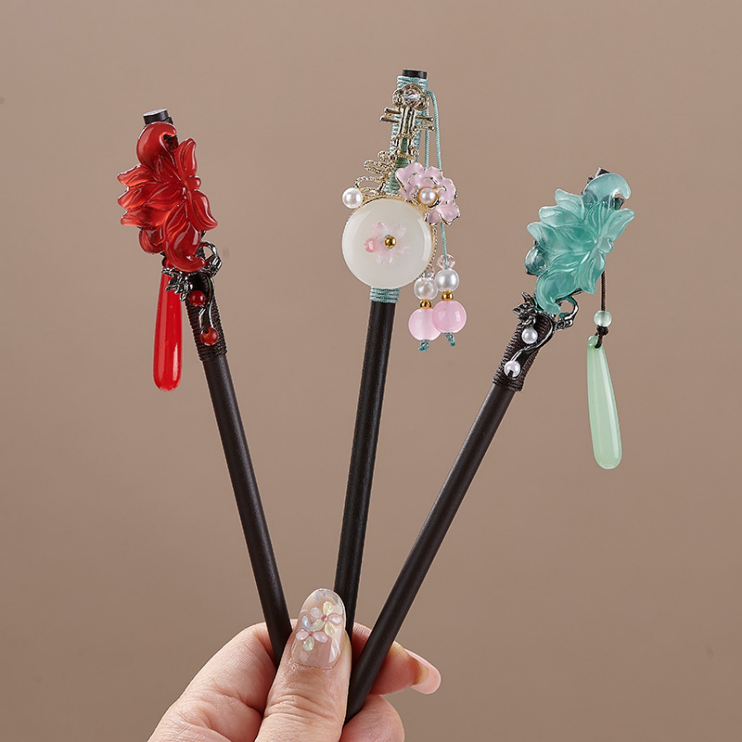 Vintage Flower Hairpin For Wom - Vintage Collector บทวิจารณ์และราคา