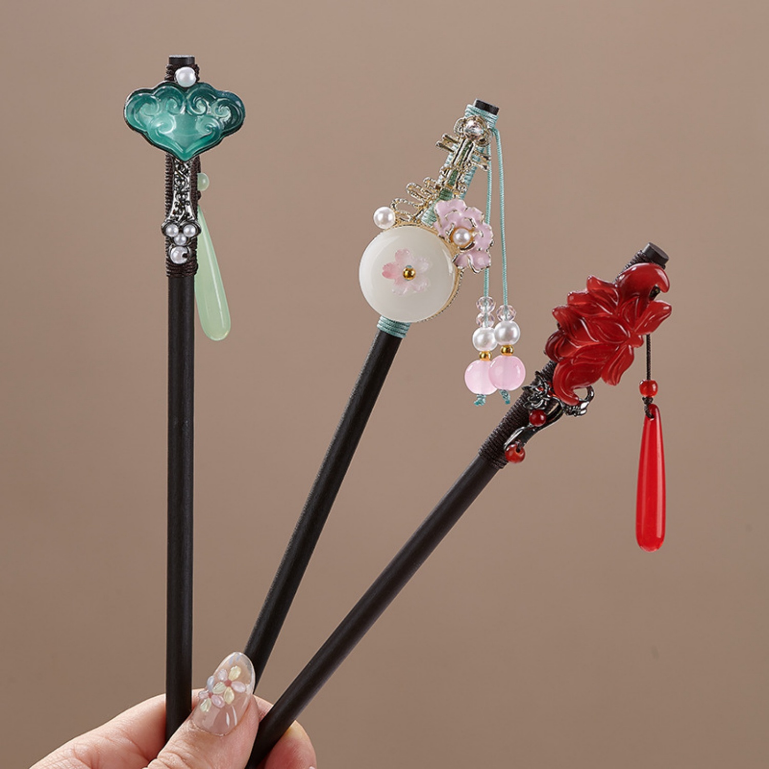 Vintage Flower Hairpin For Wom - Vintage Collector บทวิจารณ์และราคา