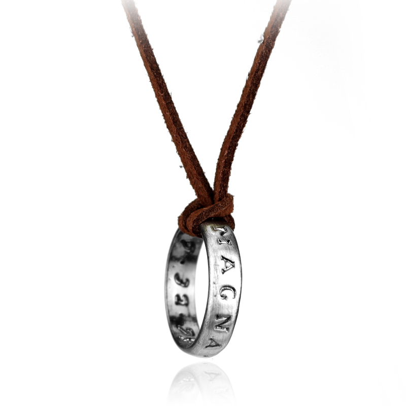 Game Anime Leather Chain Ring  - Vintage Necklace บทวิจารณ์และราคา