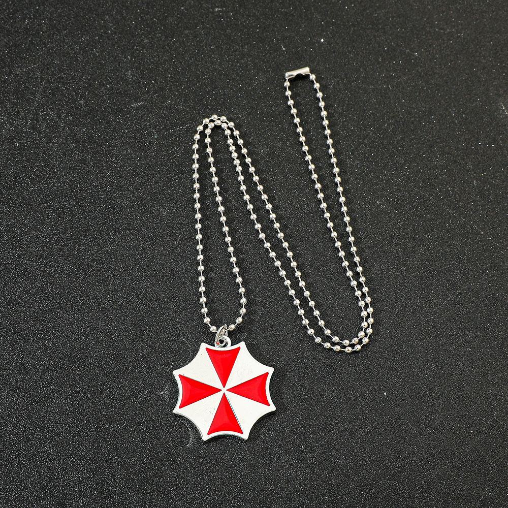 Vintage Fashion Red Umbrella P - Vintage Necklace บทวิจารณ์และราคา