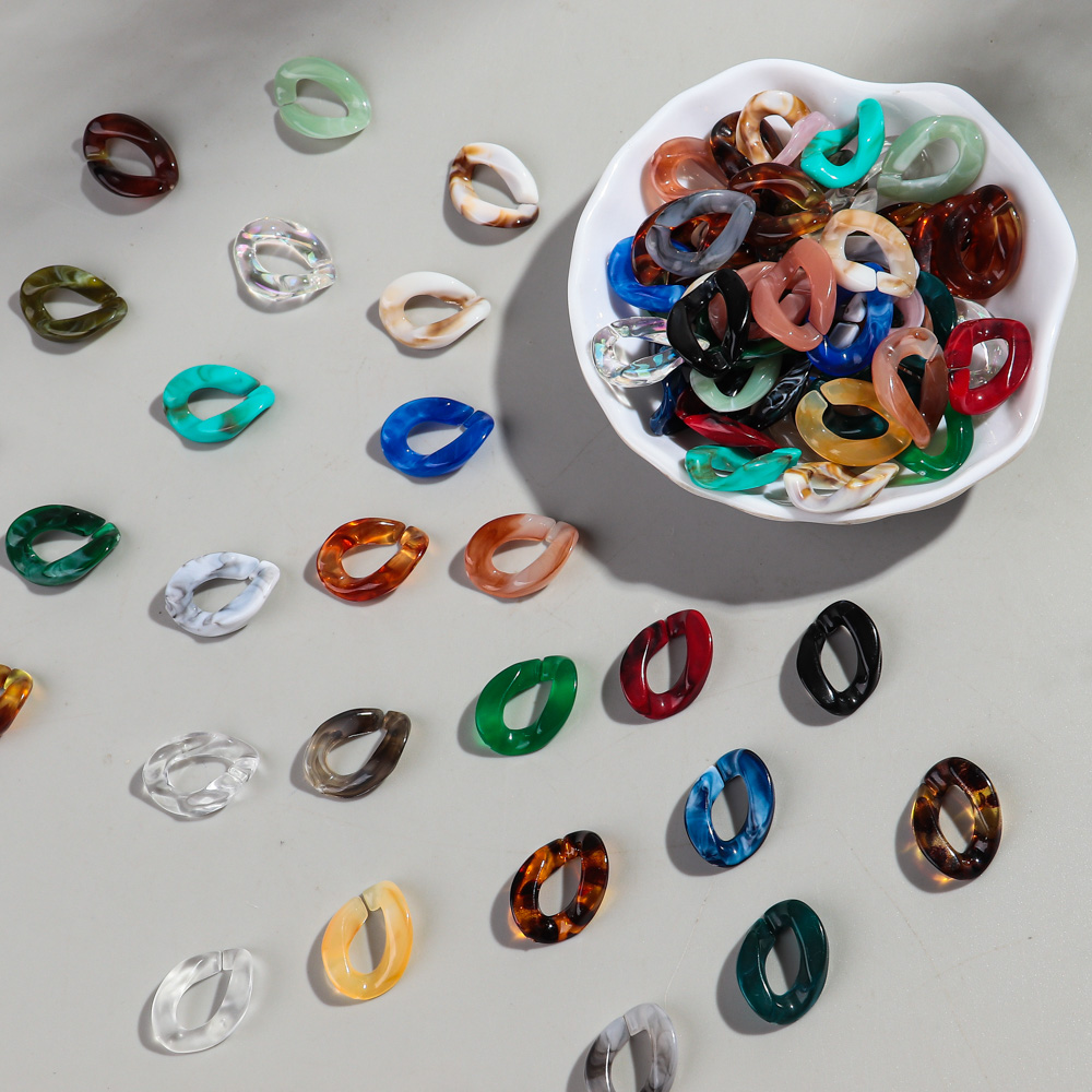 100pcs Marble Color Acrylic 17 - Vintage Collectible Marbles บทวิจารณ์และราคา