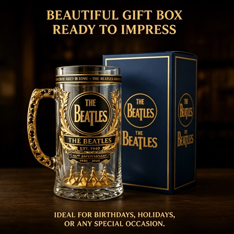 The  Beatles 66th Anniversary  - Vintage Collectible Glass บทวิจารณ์และราคา