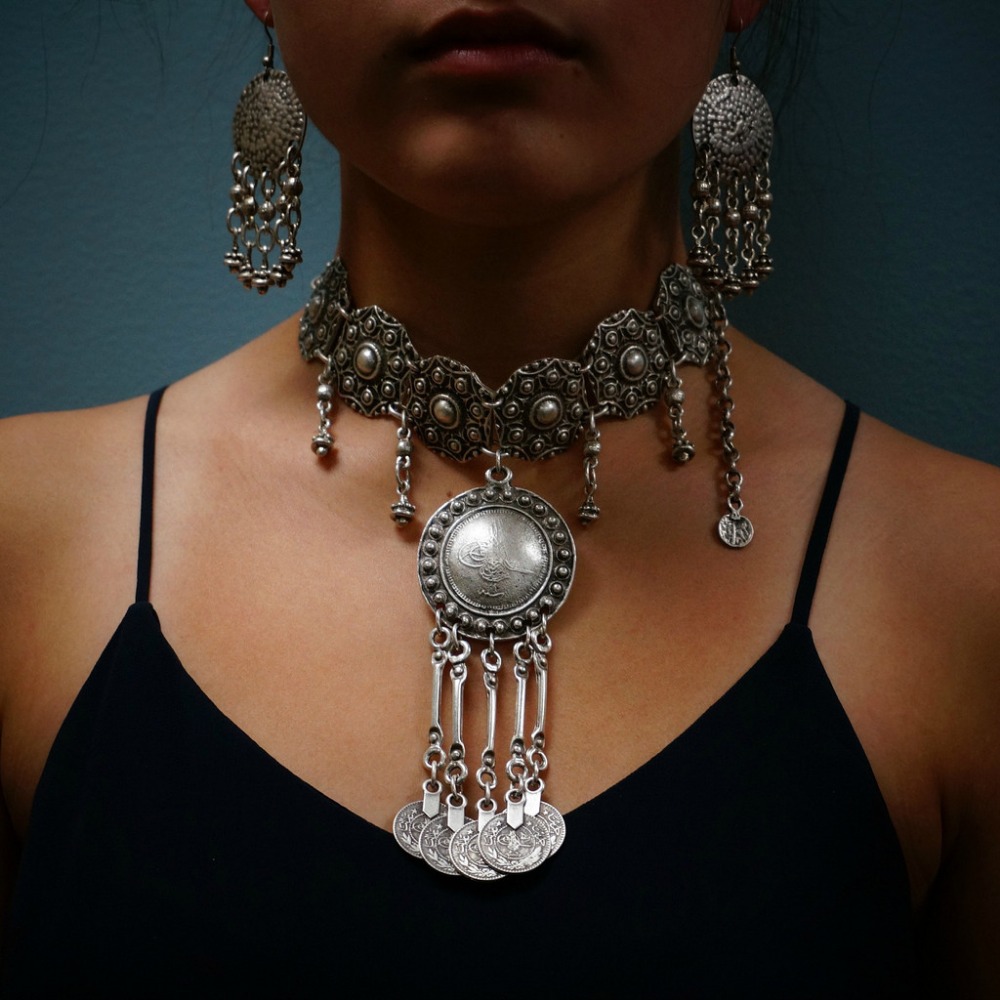 Ethnic Gypsy Vintage Metal Coi - Vintage Collectible Coins บทวิจารณ์และราคา