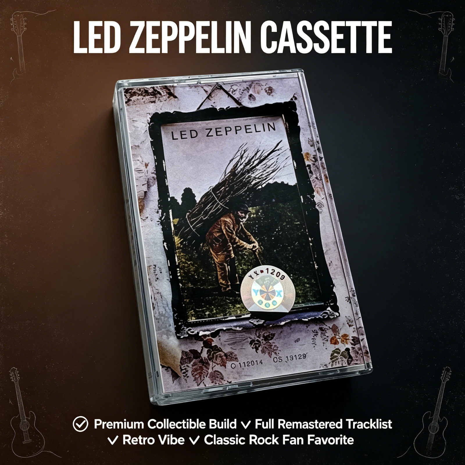 Led Zeppelin IV Classic Rock C - Vintage And Collectible บทวิจารณ์และราคา