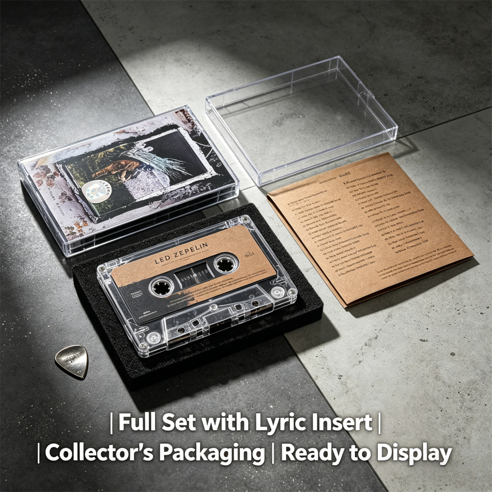 Led Zeppelin IV Classic Rock C - Vintage And Collectible บทวิจารณ์และราคา