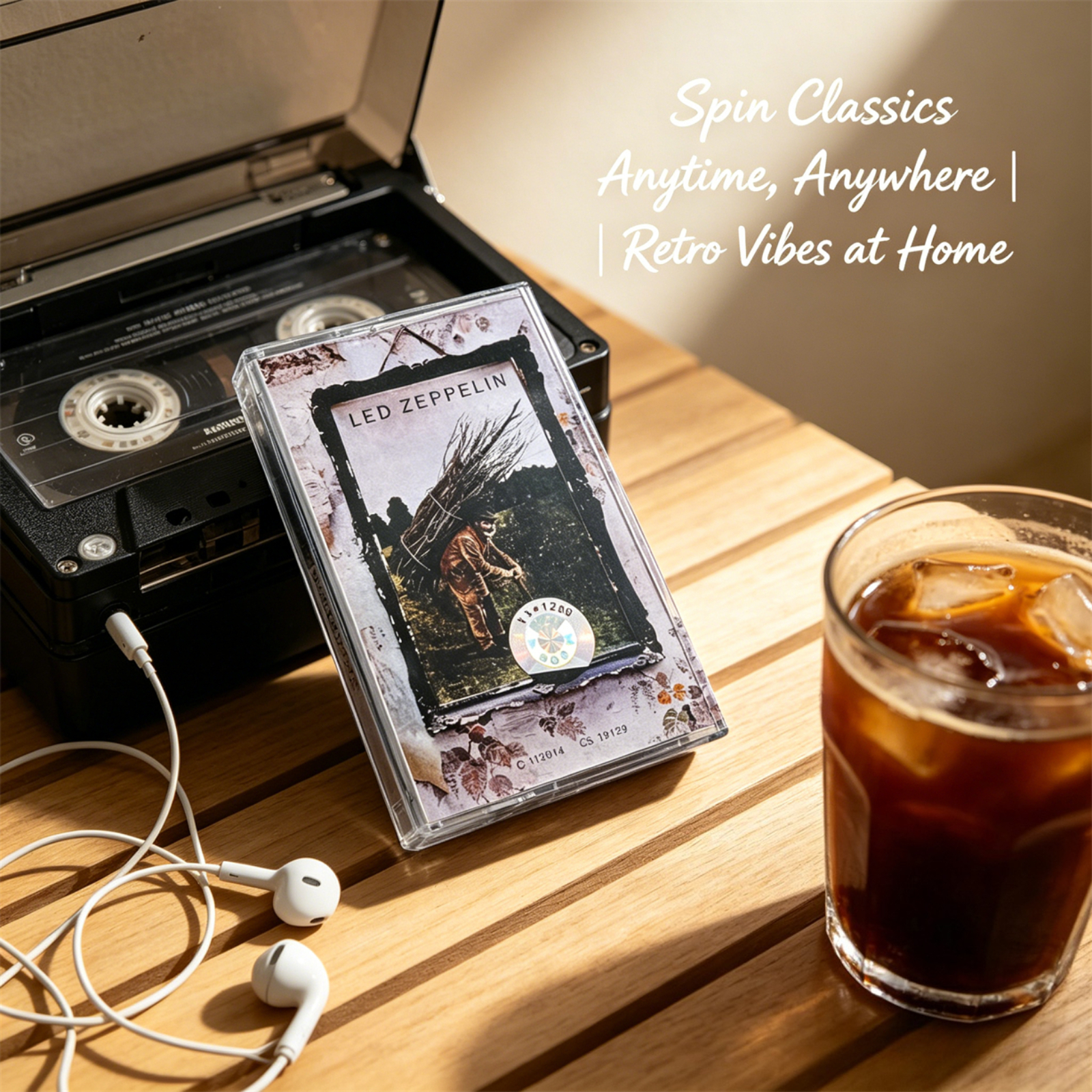 Led Zeppelin IV Classic Rock C - Vintage And Collectible บทวิจารณ์และราคา