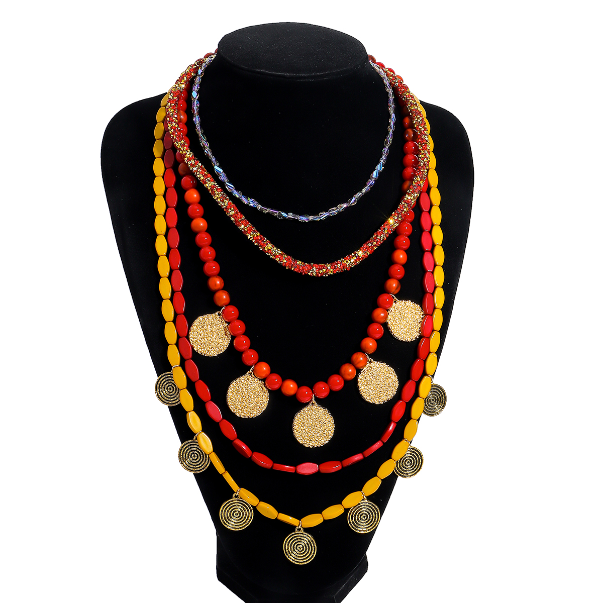 Pack Of Beaded Neckalce For Wo - Vintage Collectible Coins บทวิจารณ์และราคา