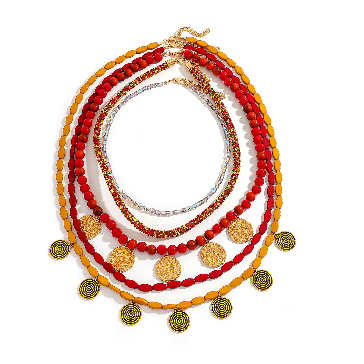 Pack Of Beaded Neckalce For Wo - Vintage Collectible Coins บทวิจารณ์และราคา