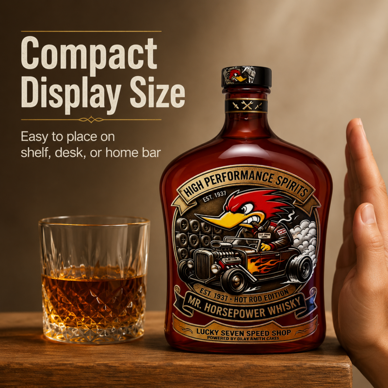 Vintage Hot Rod Mr Horsepower  - Vintage Collectible Glass บทวิจารณ์และราคา