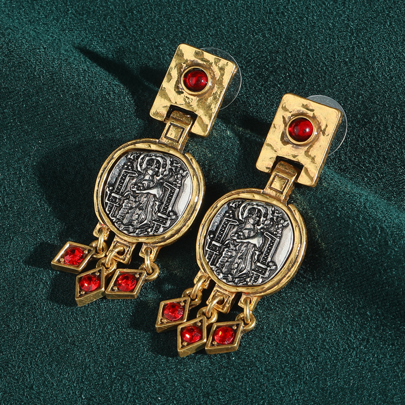 Vintage Woman Carving Head Coi - Vintage Collectible Coins บทวิจารณ์และราคา