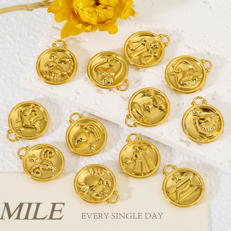 5pcs Stainless Steel 18K PVD R - Vintage Necklace บทวิจารณ์และราคา