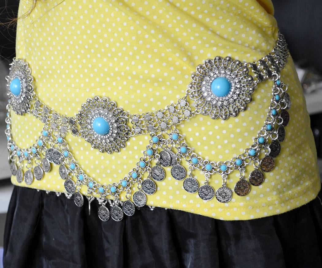 Vintage Turquoise Coin Waist B - Vintage Collectible Coins บทวิจารณ์และราคา