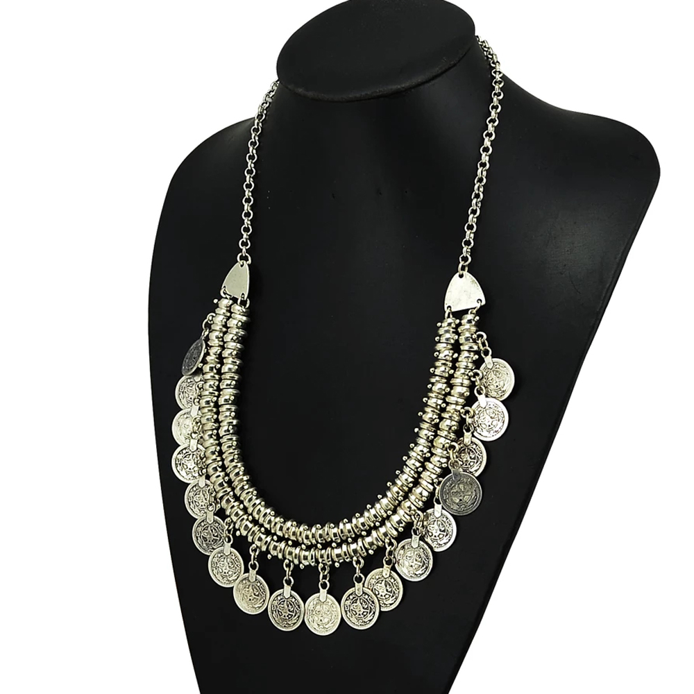 Boho Ethnic Turkish Gypsy Trib - Vintage Collectible Coins บทวิจารณ์และราคา
