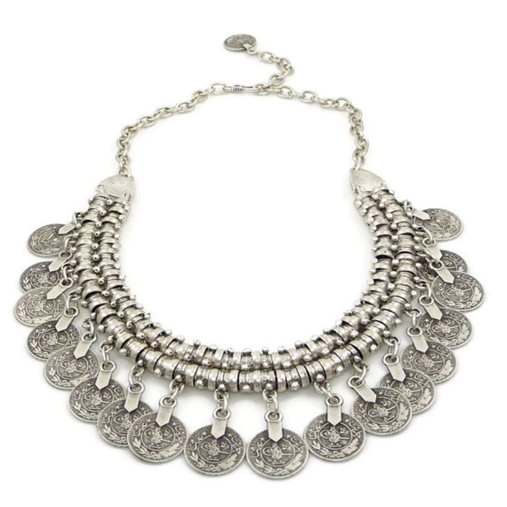 Boho Ethnic Turkish Gypsy Trib - Vintage Collectible Coins บทวิจารณ์และราคา