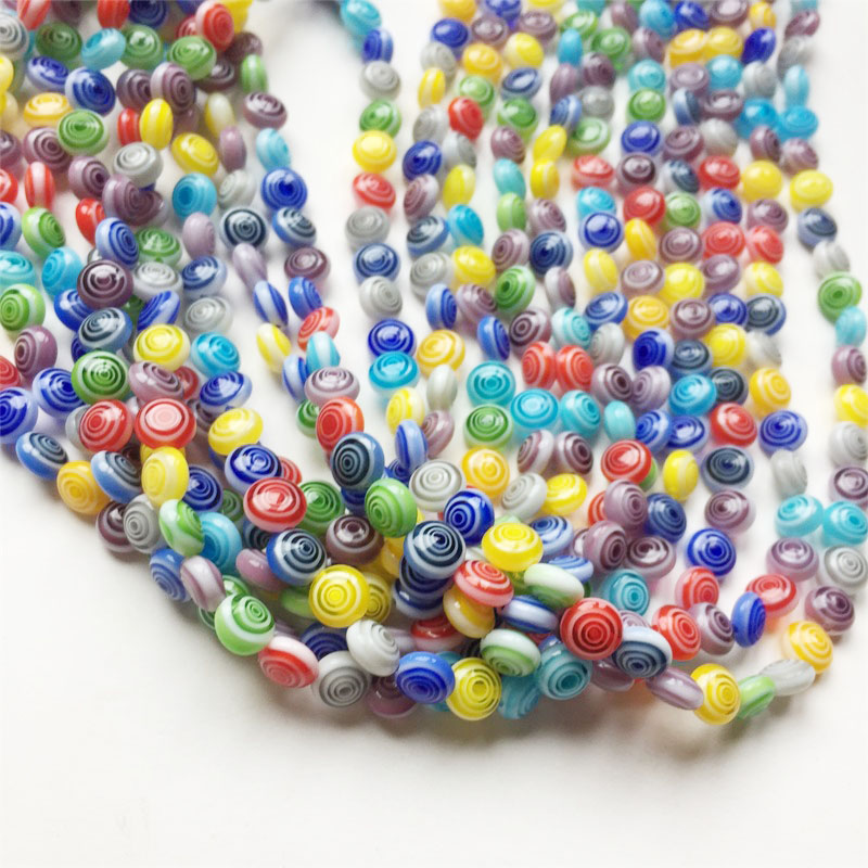 Ped Circles Flower Murano Mill - Vintage Collectible Marbles บทวิจารณ์และราคา