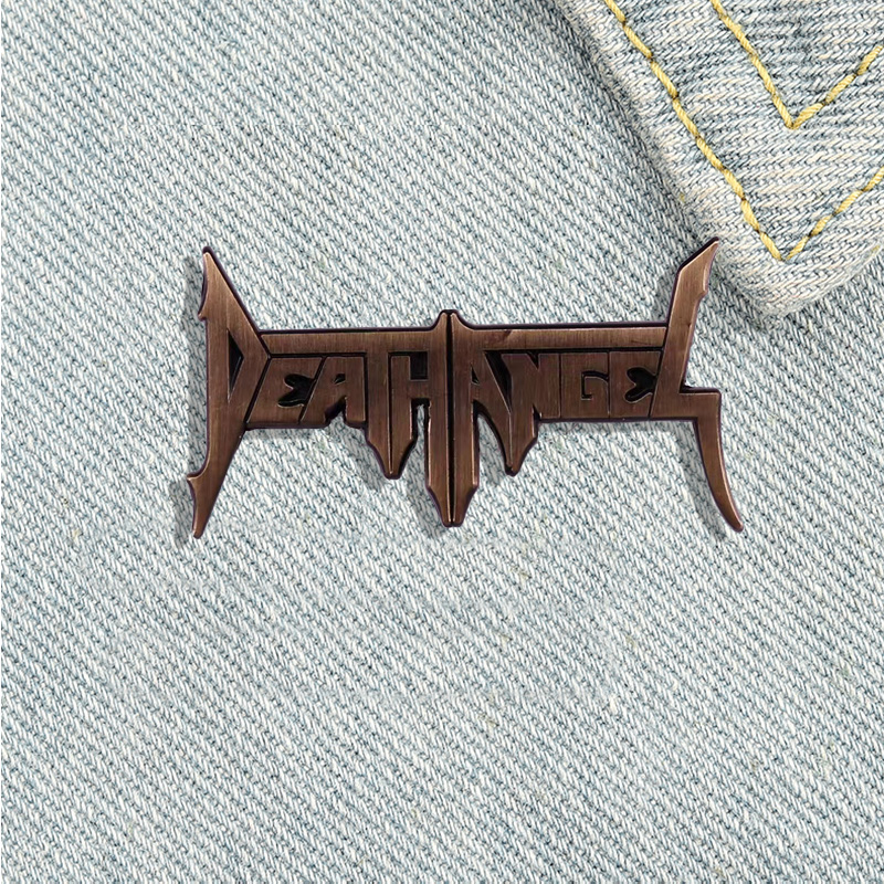 High Quality Death Angel Rock  - Collectible Vintage Brooches บทวิจารณ์และราคา
