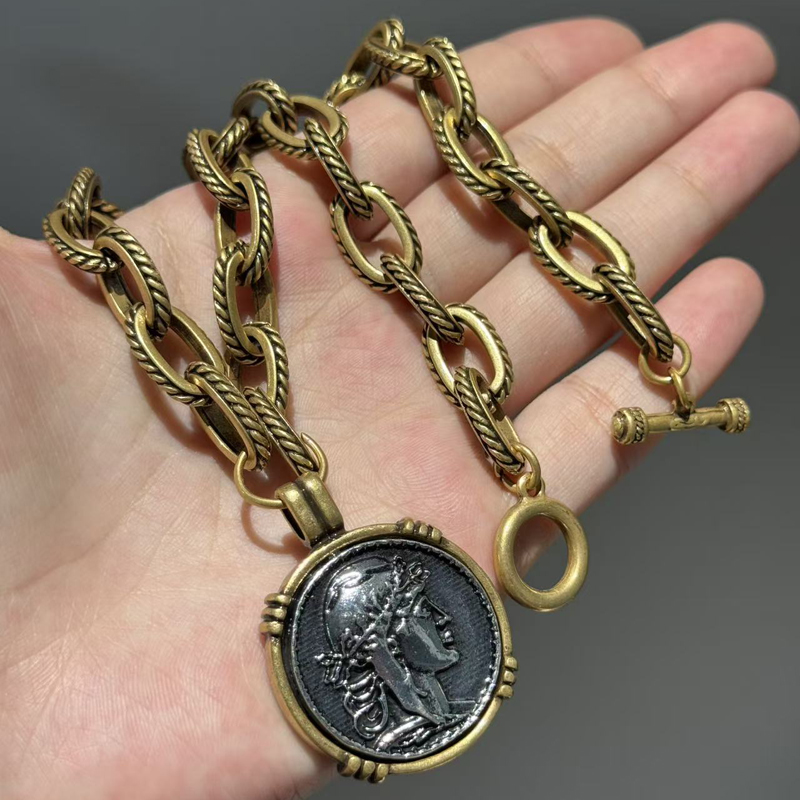 Vintage Chokers Necklace Ancie - Vintage Collectible Coins บทวิจารณ์และราคา