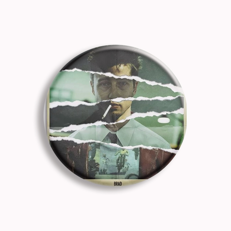 Retro Classic Movie Fight Club - Collectible Vintage Brooches บทวิจารณ์และราคา