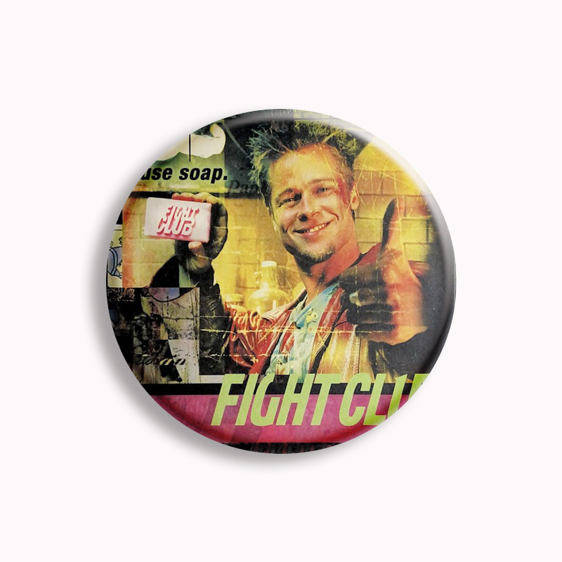 Retro Classic Movie Fight Club - Collectible Vintage Brooches บทวิจารณ์และราคา