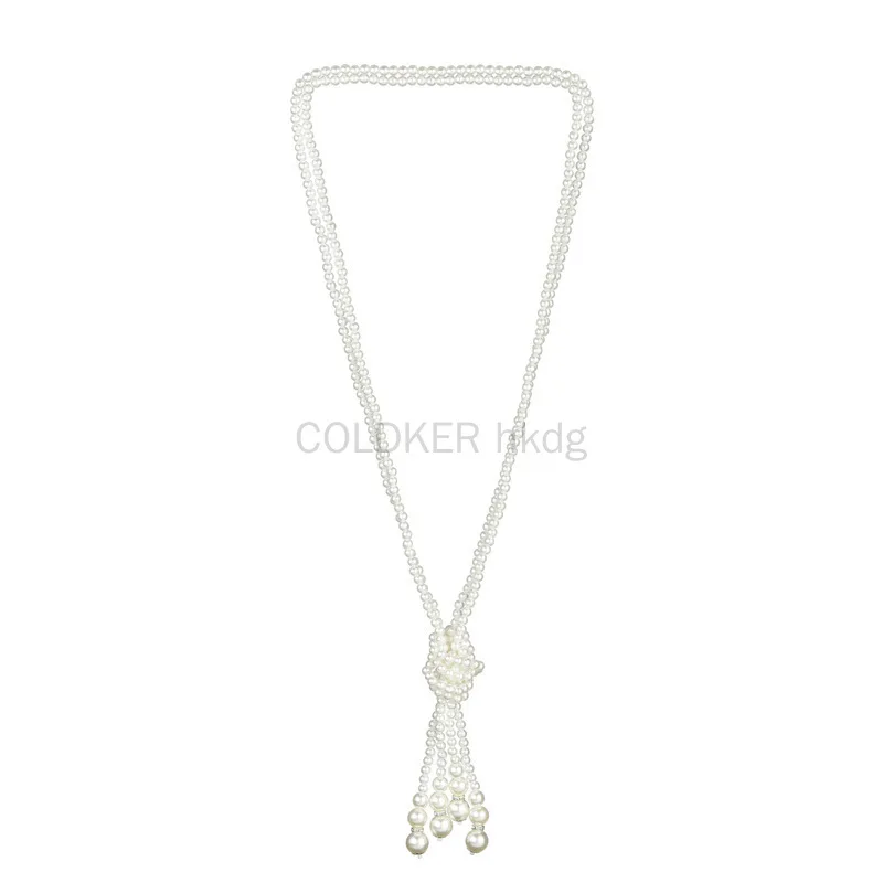 1920s Pearls Necklace Fashion  - Vintage Necklace บทวิจารณ์และราคา