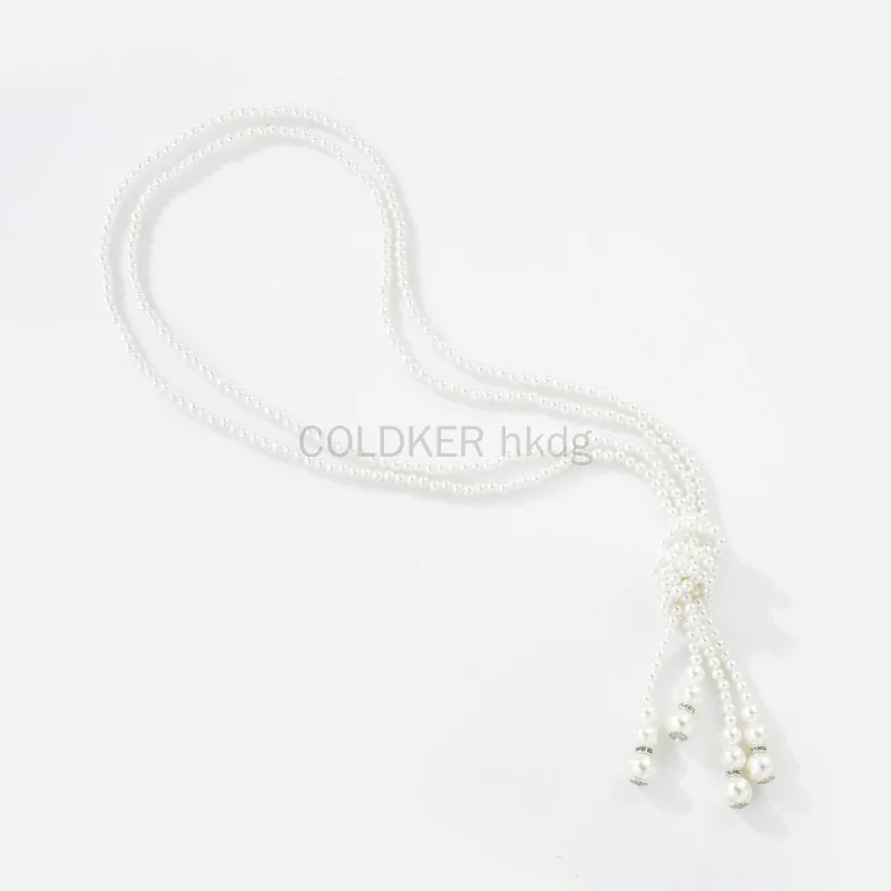 1920s Pearls Necklace Fashion  - Vintage Necklace บทวิจารณ์และราคา