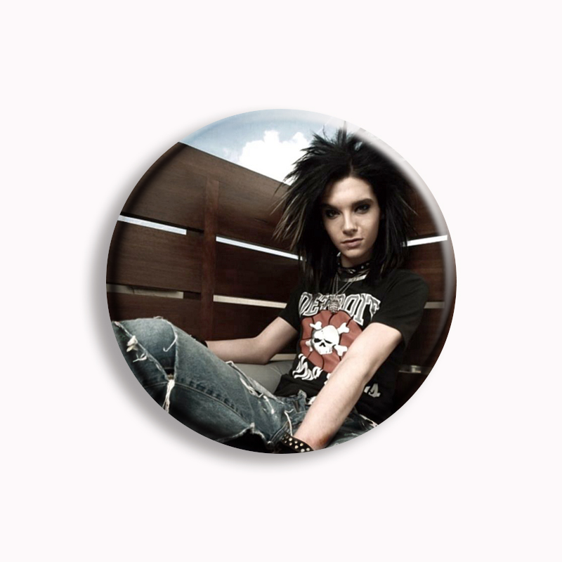 Rock Band Tokio Hotel Kaulitz  - Collectible Vintage Brooches บทวิจารณ์และราคา