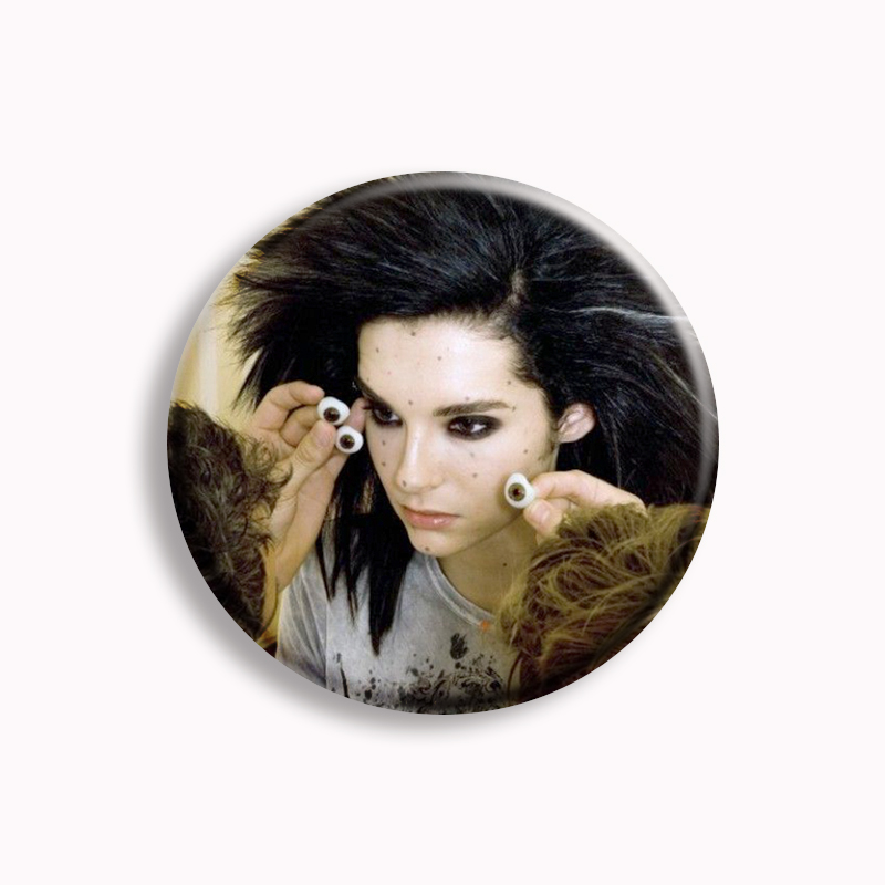 Rock Band Tokio Hotel Kaulitz  - Collectible Vintage Brooches บทวิจารณ์และราคา