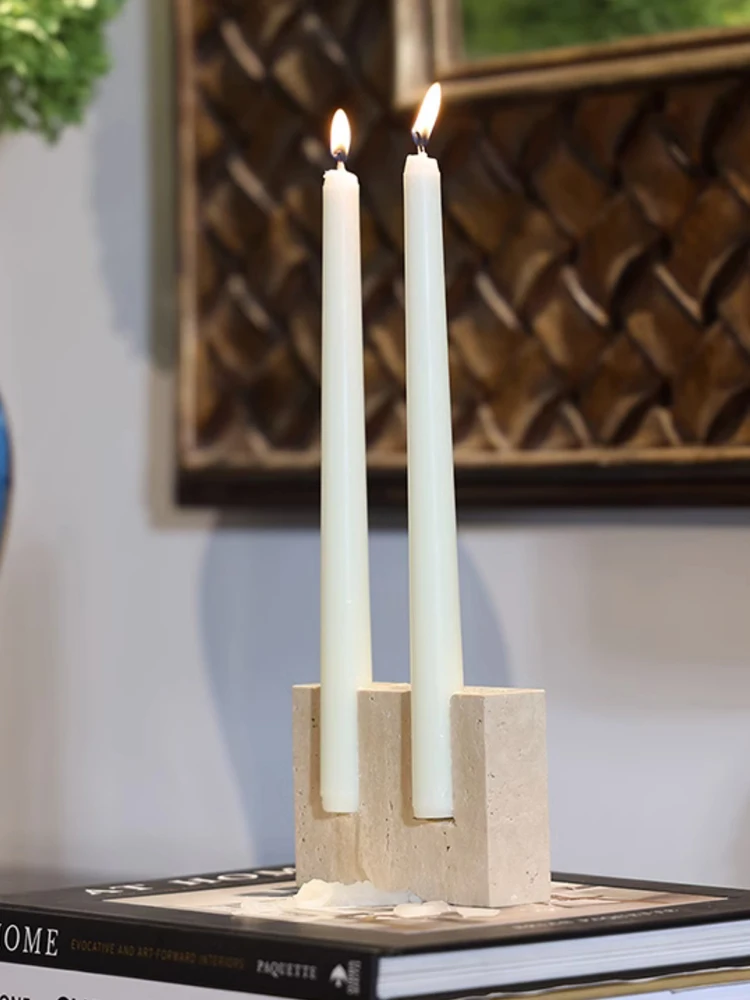 2 Holes Marble Candlestick Hol - Vintage Collectible Marbles บทวิจารณ์และราคา