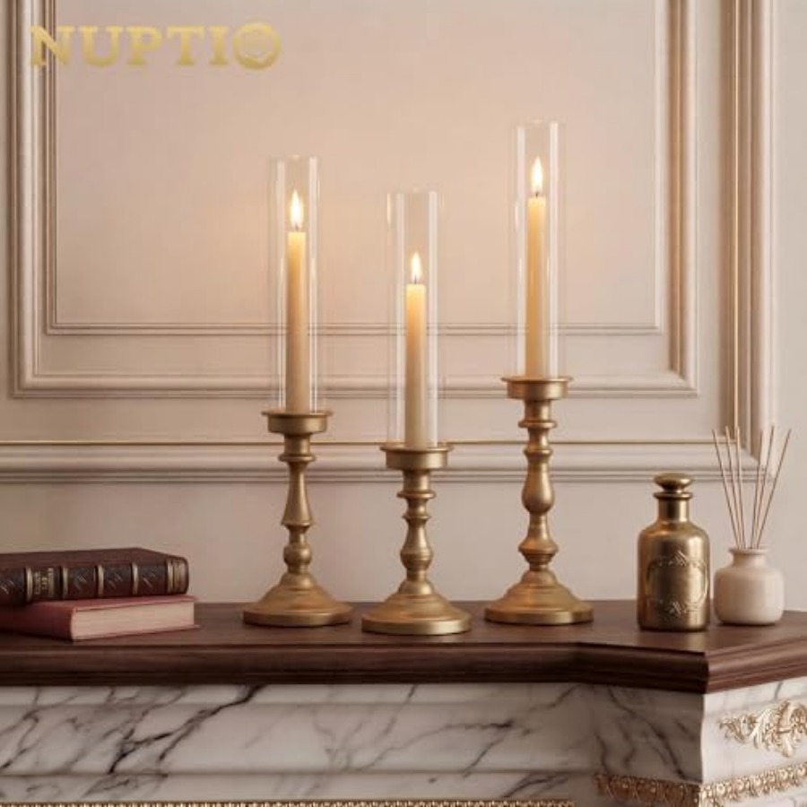 Hurricane Candle Holder for Ce - Vintage Collectible Glass บทวิจารณ์และราคา