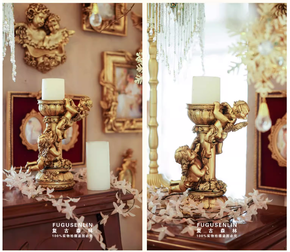 Vintage European style golden  - Collectible Vintage Matches บทวิจารณ์และราคา
