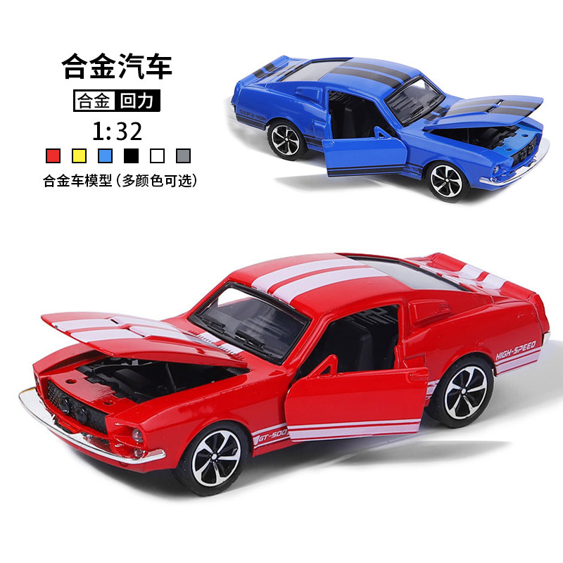 1:32 Diecast Alloy Ford Mustan - Vintage And Collectible บทวิจารณ์และราคา