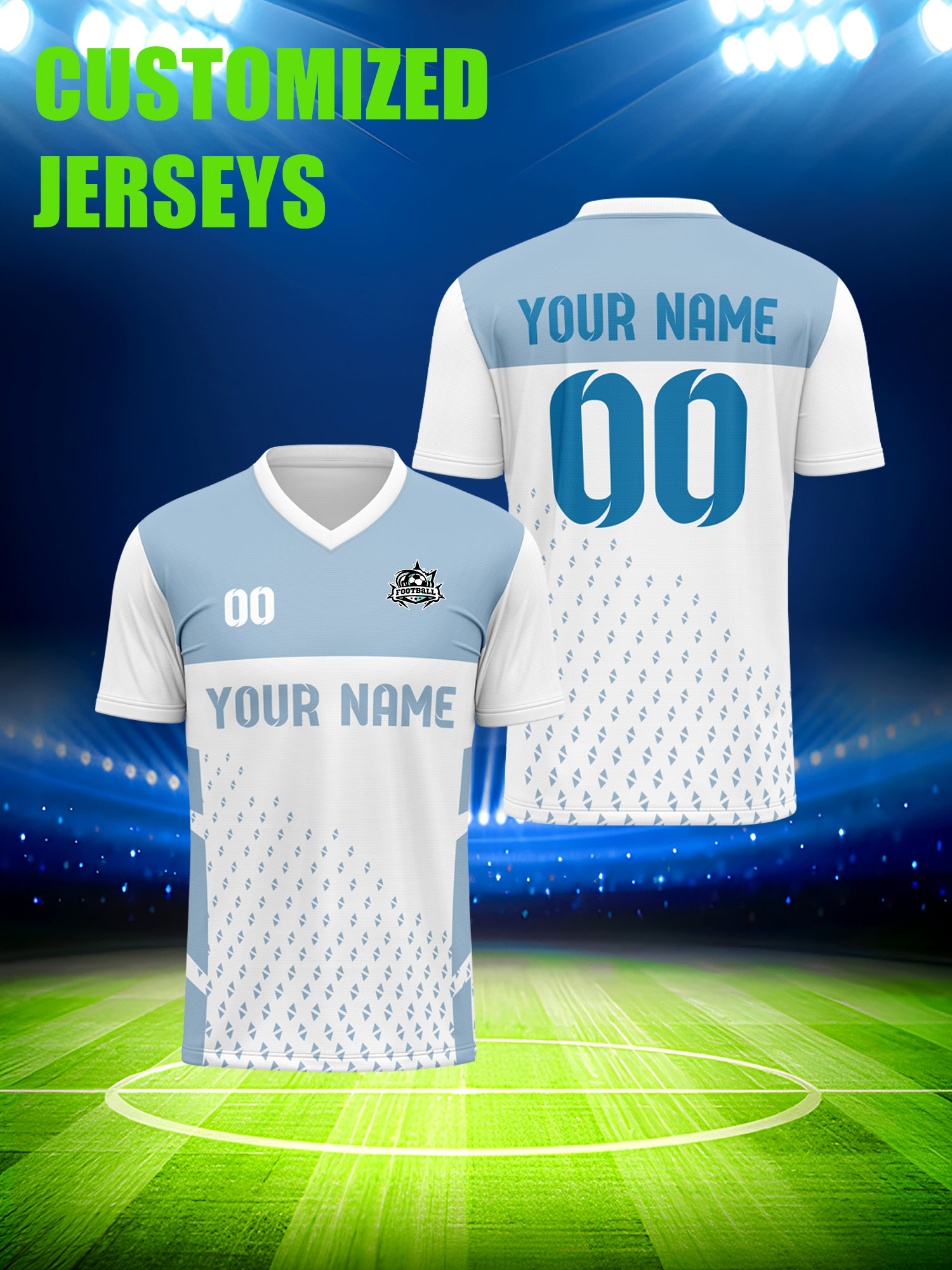 Custom Soccer Jersey With Cust - Vintage Collector บทวิจารณ์และราคา
