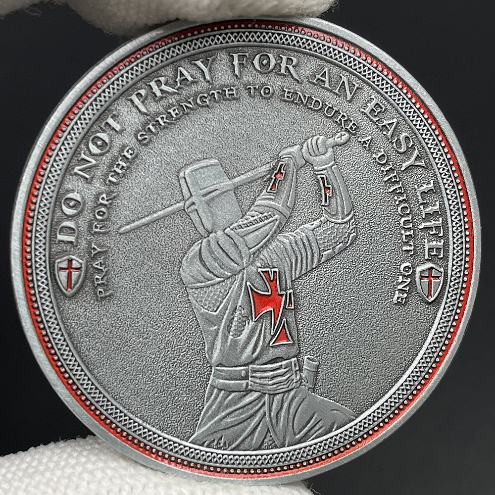 Knight Templar Challenge Coin  - Vintage Collectible Coins บทวิจารณ์และราคา