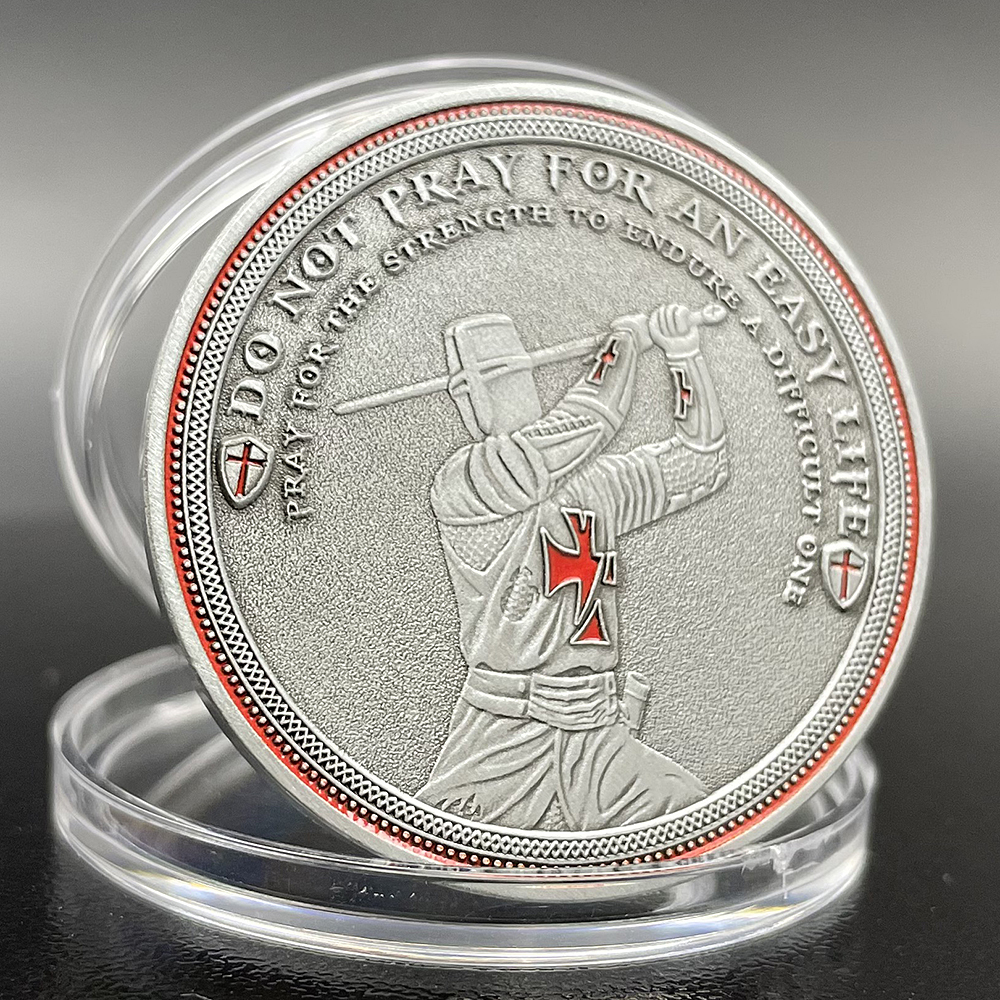 Knight Templar Challenge Coin  - Vintage Collectible Coins บทวิจารณ์และราคา