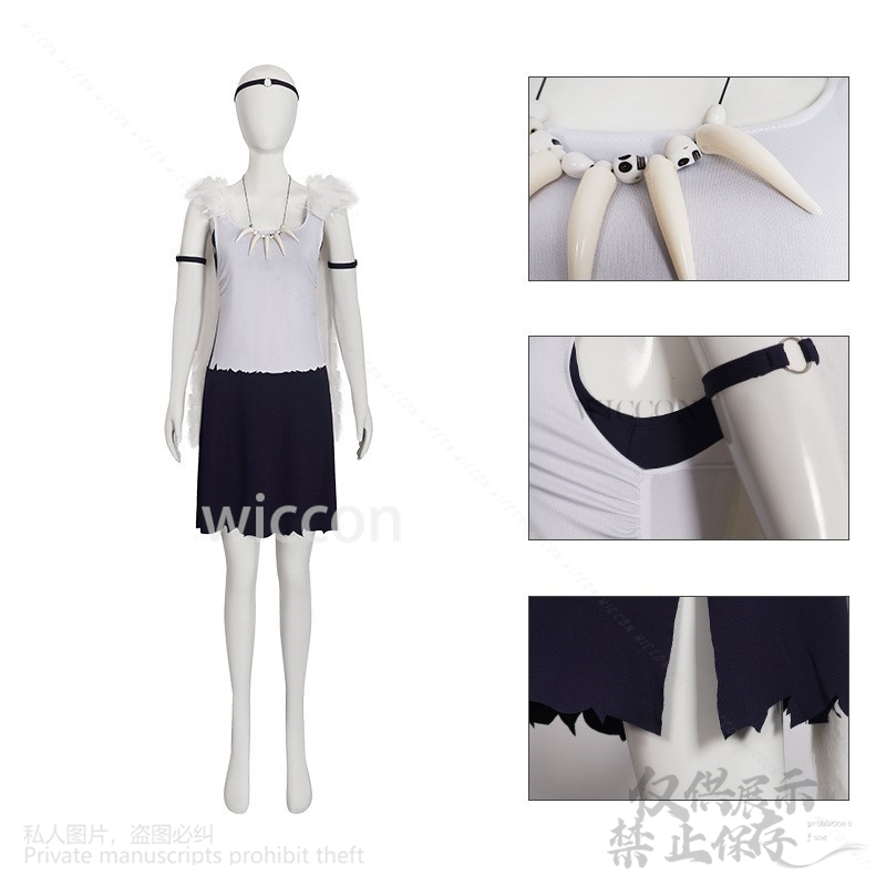 Anime Princess Cosplay Wolf Gi - Vintage Necklace บทวิจารณ์และราคา