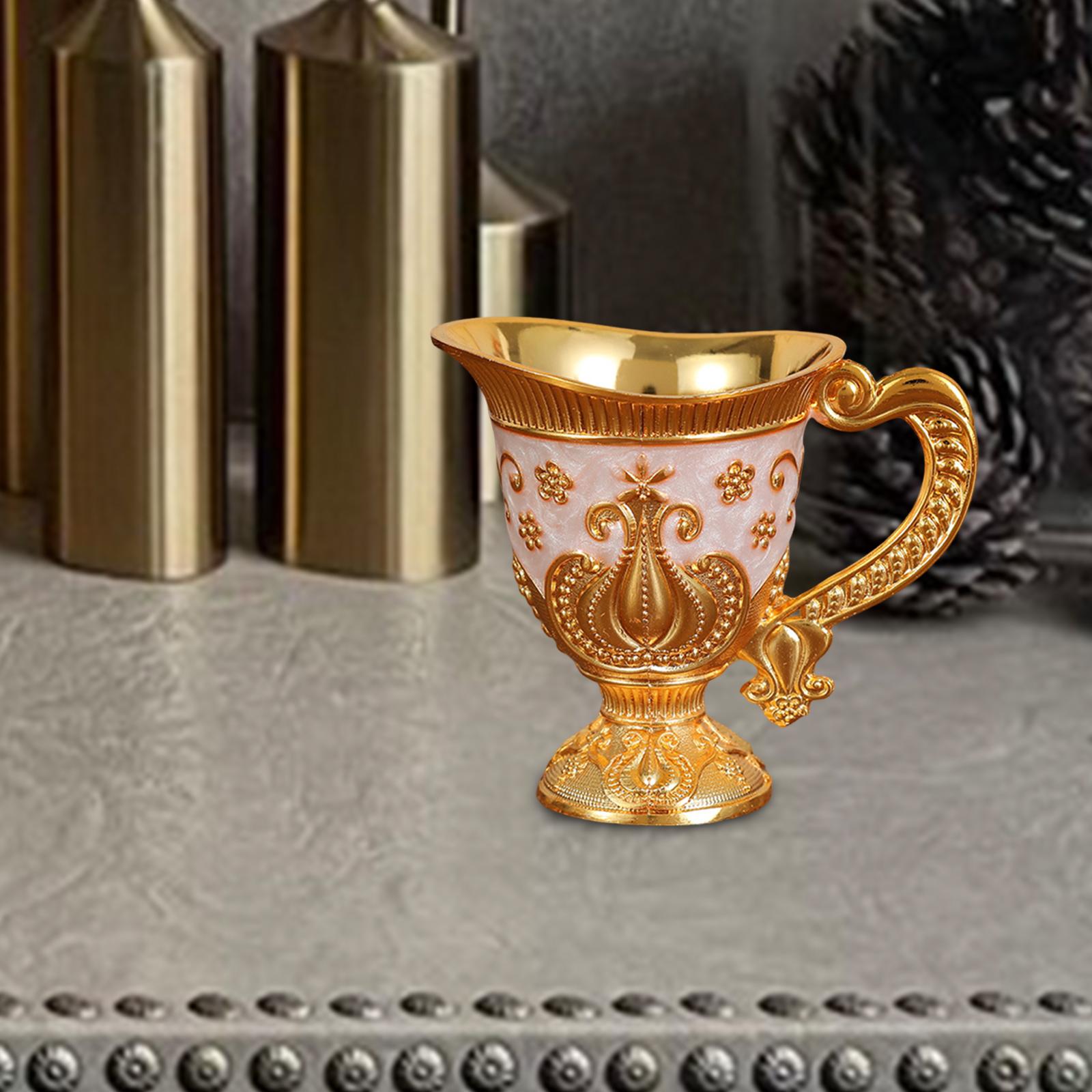 European Goblet Decorative Win - Vintage Collectible Glass บทวิจารณ์และราคา