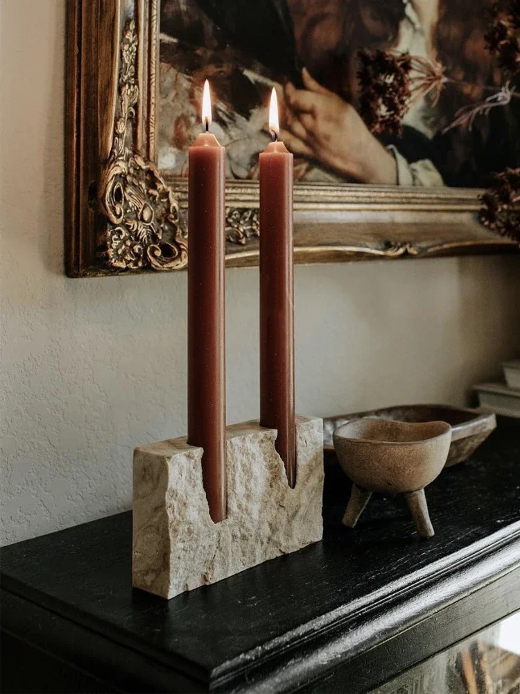 2 Holes Marble Candlestick Hol - Collectible Vintage Matches บทวิจารณ์และราคา
