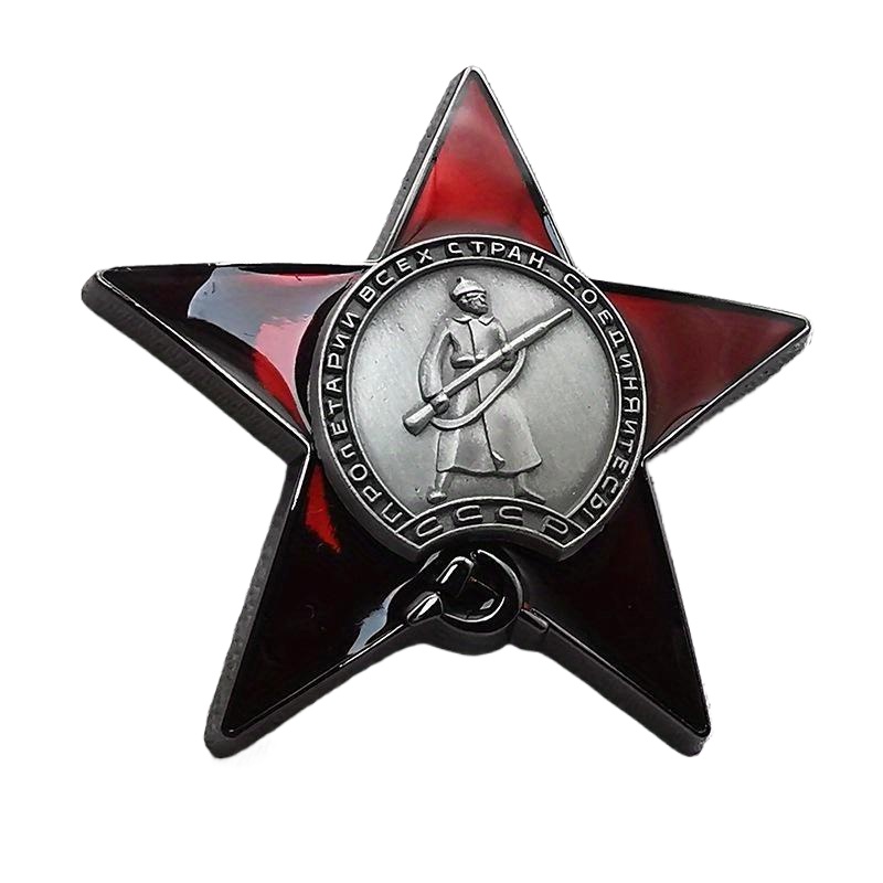 1Pc Red Star Badge Lapel Pins  - Collectible Vintage Brooches บทวิจารณ์และราคา